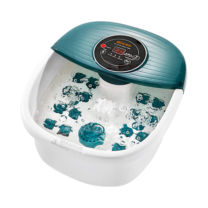 MM-19A Foot Spa Bad Massager med Varmebobler og Vibrationsmassage