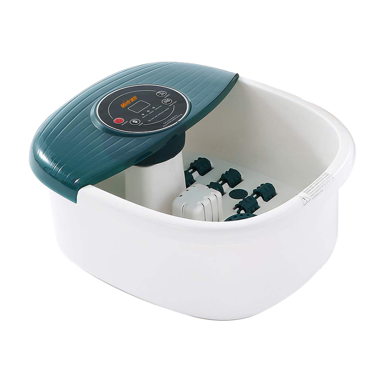 MM-19A Foot Spa Bad Massager med Varmebobler og Vibrationsmassage