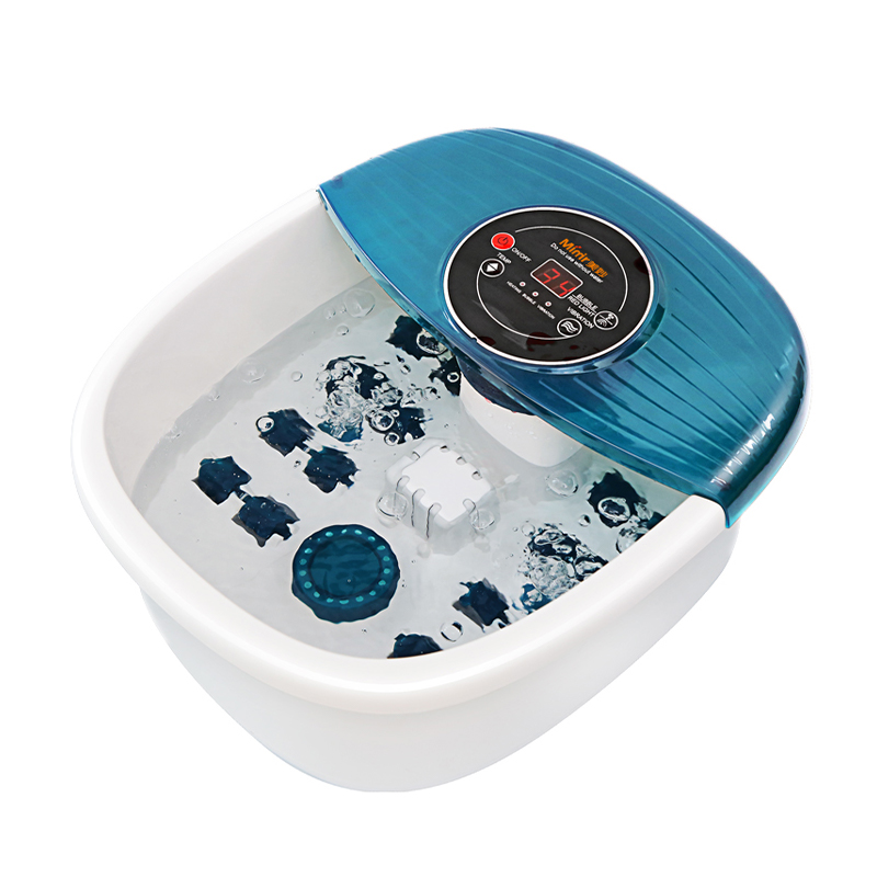 MM-19A Foot Spa Bad Massager med Varmebobler og Vibrationsmassage