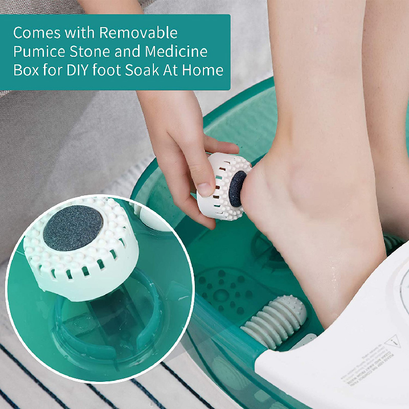 MM-20A-3 fodmassageapparat til spabad med varme og fire store massageruller