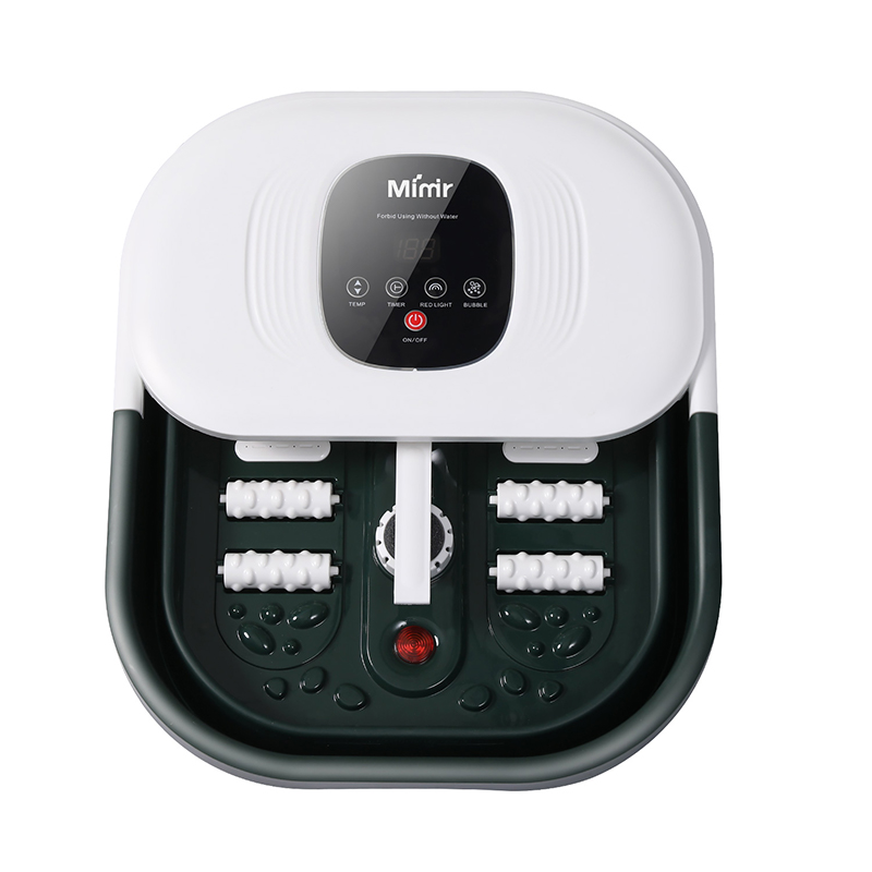 MZD-22B-1 sammenklappelig fodspa-maskine med pimpsten til fodafslappende massage