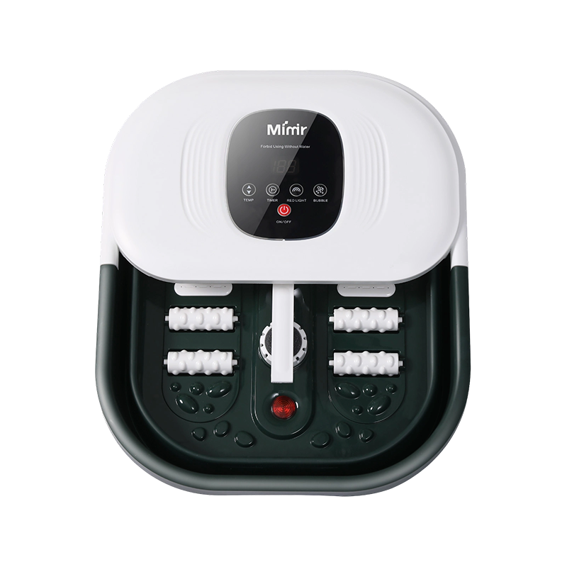 MZD-22B-1 sammenklappelig fodspa-maskine med pimpsten til fodafslappende massage