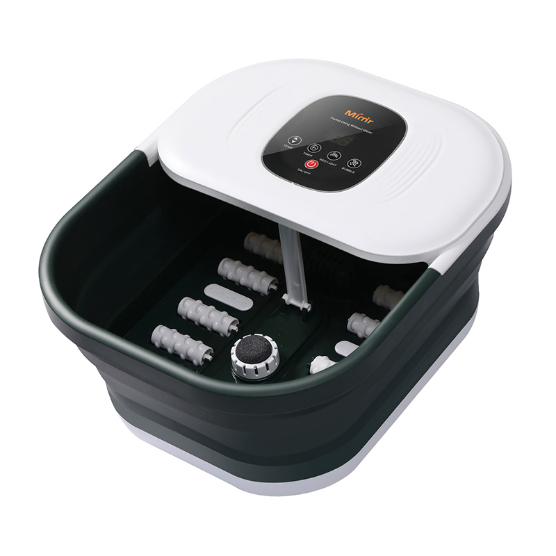 MZD-22B-1 sammenklappelig fodspa-maskine med pimpsten til fodafslappende massage