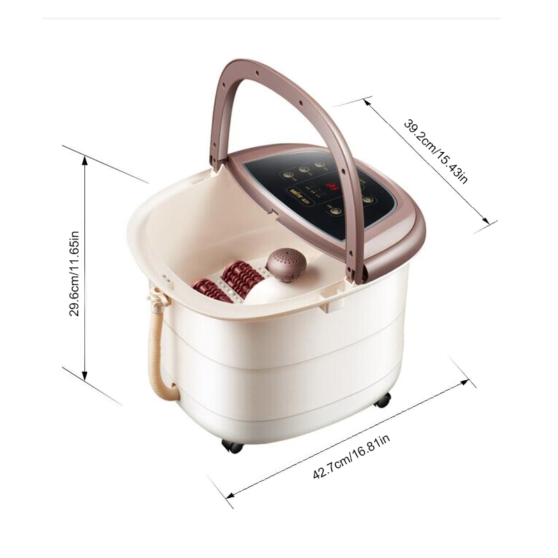 JD-618 Automatisk Fod Spa Bad Massager maskine med roterende massage ruller